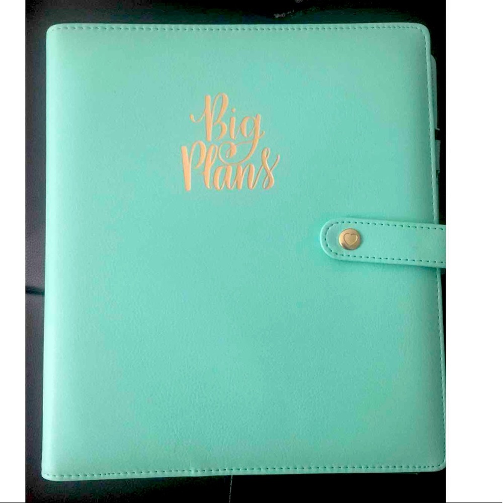 Me & My Big Ideas planner, portfolio & stickers